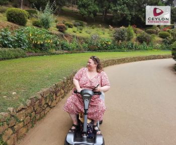 tourist-on-electric-scooter-sri-lanka-wheelchair-accessible-holidays-sri-lanka